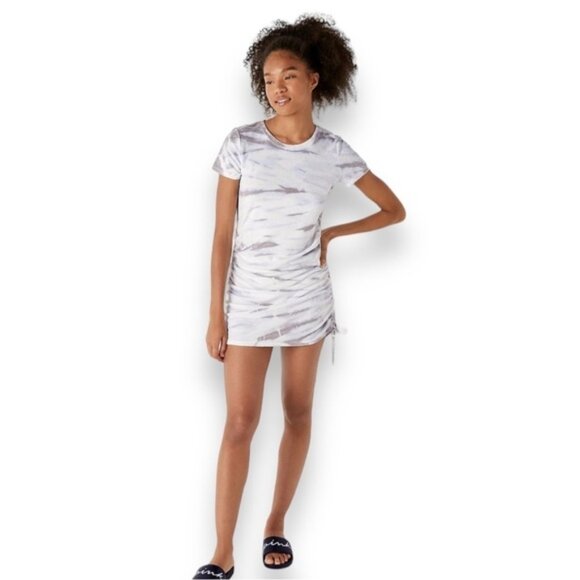 New PINKBEACH TERRY RUCHED SIDE DRESS​​ - Picture 2 of 5